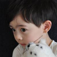 混血可爱小正太头像