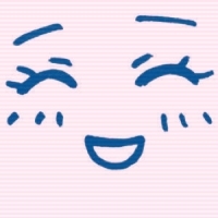 粗线条组成的表情笑脸图片头像
