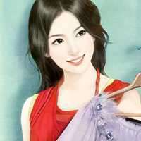 好看的女生照片仿手绘头像图片