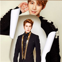 创意明星画中画头像图片