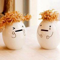 创意萌鸡蛋情侣头像图片