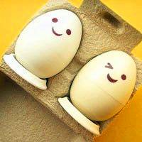 创意萌鸡蛋情侣头像图片