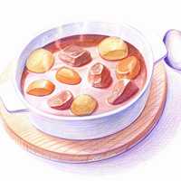 手绘创意美食微信头像图片大全