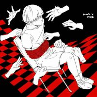 黑暗系血腥动漫头像 另类血染系列头