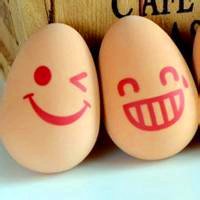 创意萌鸡蛋情侣头像图片