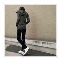 微信头像男生背影坐着