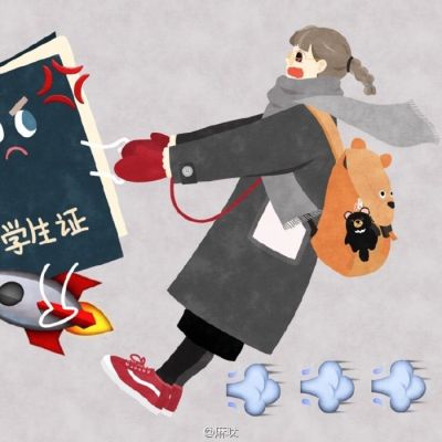 卡通手绘女生个性头像 好看的可爱手绘女头