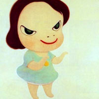 微信头像另类诡异动漫女生