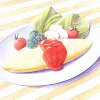 手绘创意美食微信头像图片大全