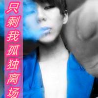 男人抽烟沉思微信头像