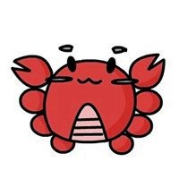 微信头像螃蟹,好看的螃蟹微信头像图片
