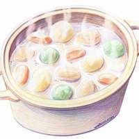 手绘创意美食微信头像图片大全