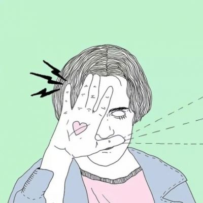 手绘另类个性头像图片