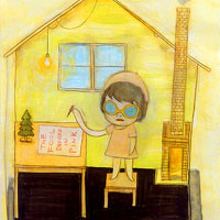 微信头像另类诡异动漫女生