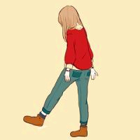 漫画另类头像女生,超个性的另类风格女生漫画头像