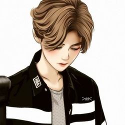 鹿晗动漫头像帅气图片 帅帅哒