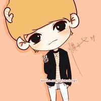 鹿晗动漫头像帅气图片 帅帅哒