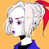 漫画另类头像女生,超个性的另类风格女生漫画头像