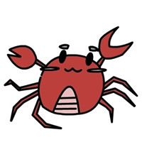 螃蟹卡通头像图片大全