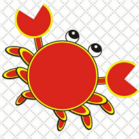 螃蟹卡通头像图片大全
