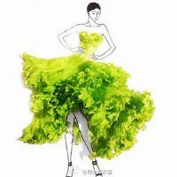 创意花瓣人文艺术头像图片