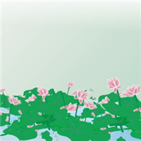 荷花头像卡通,好看的荷花动漫头像图片