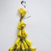 创意花瓣人文艺术头像图片