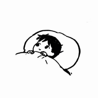 手绘情侣头像一对两张 微风吹起我好爱你