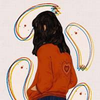 女头手绘_高清好看手绘女头