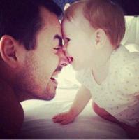 父子头像欧美 亲密欧美父子图片头像