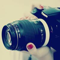 唯美好看的微信头像照相机