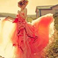 微信头像女生婚纱_只想为你穿一袭婚纱