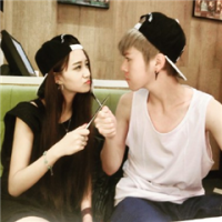 温馨幸福的情侣头像图片