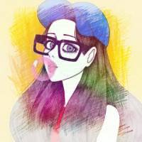 微信头像女生卡通手绘,好看的手绘动漫女生微信头像图片