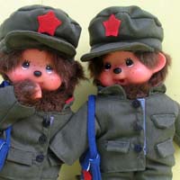 超人气玩偶可爱蒙奇奇图片头像