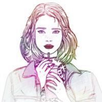 微信头像女生卡通手绘,好看的手绘动漫女生微信头像图片