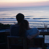 唯美风景情侣头像