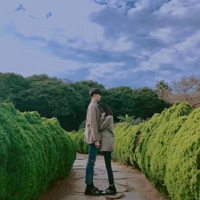 好看高清的小清新情头两人两张