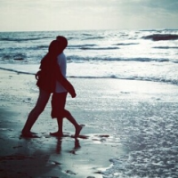 唯美风景情侣头像