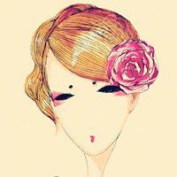 女生头像复古 高姿态复古冷艳女生