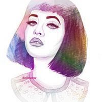 微信头像女生卡通手绘,好看的手绘动漫女生微信头像图片