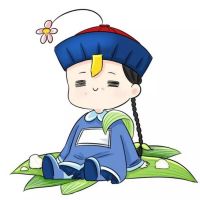 萌萌可爱的清朝小僵尸头像图片