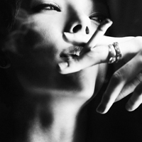 黑白女生头像霸气 超霸气的黑白女生头像图片