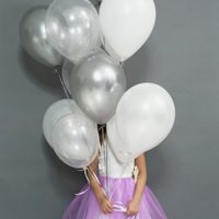 好看的唯美带气球的头像图片