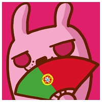 贱萌冷兔头像图片