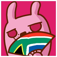 贱萌冷兔头像图片