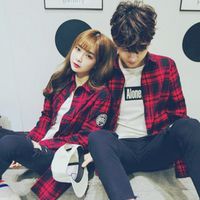 时尚男女情侣头像 贴着你的温暖