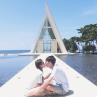 唯美风景情侣头像