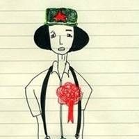 重口味一男一女卡通情侣图片头像