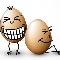 创意萌鸡蛋情侣头像图片 温馨浪漫的鸡蛋情侣头像